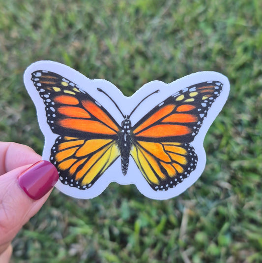 Monarch Butterfly Sticker
