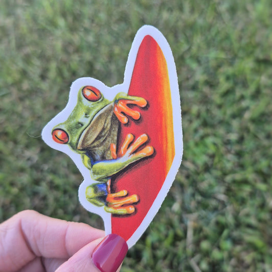 Red-Eyed Tree Frog Sticker 1