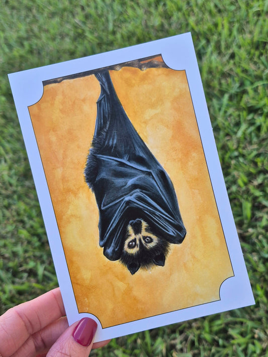 Bat Postcard