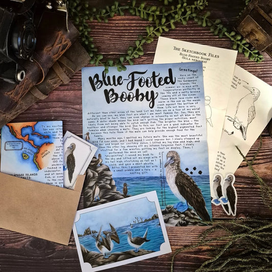 Blue-Footed Booby PREMIUM Letter June 2025