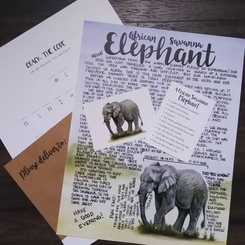 African Savanna Elephant May 2021