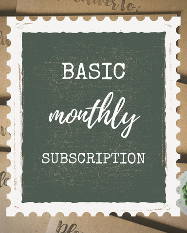 Basic Monthly Subscription