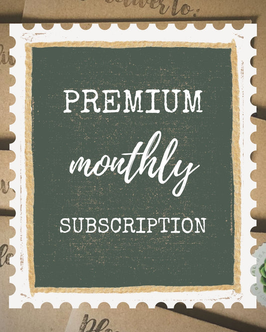 Premium Monthly Subscription