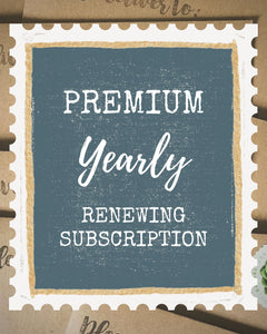 Premium 12 Month Subscription - RENEWING *SAVE $10*