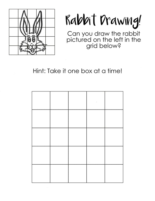 Cottontail Activity Sheet