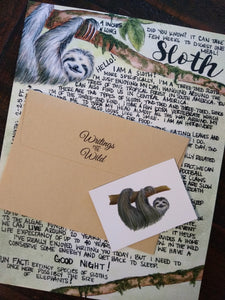 Sloth Letter September 2019