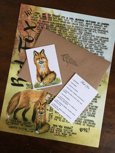 Red Fox Letter October 2019